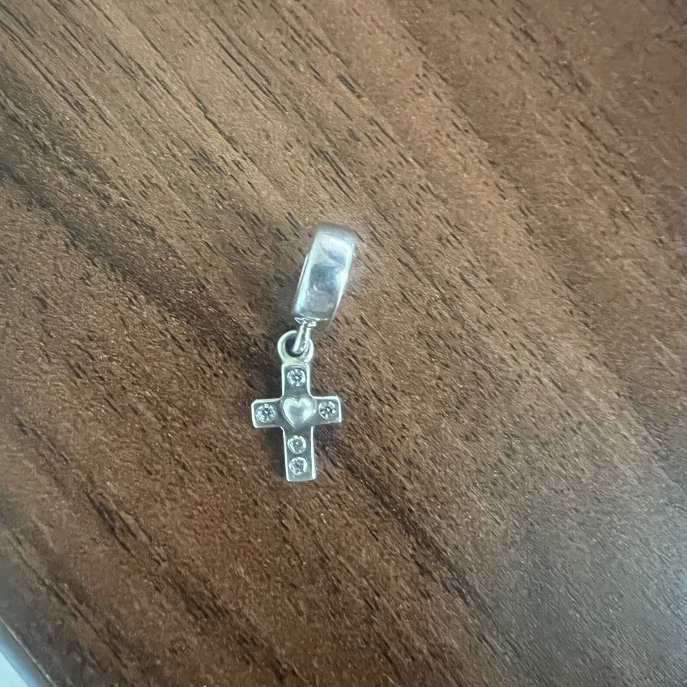 Pandora cross charm